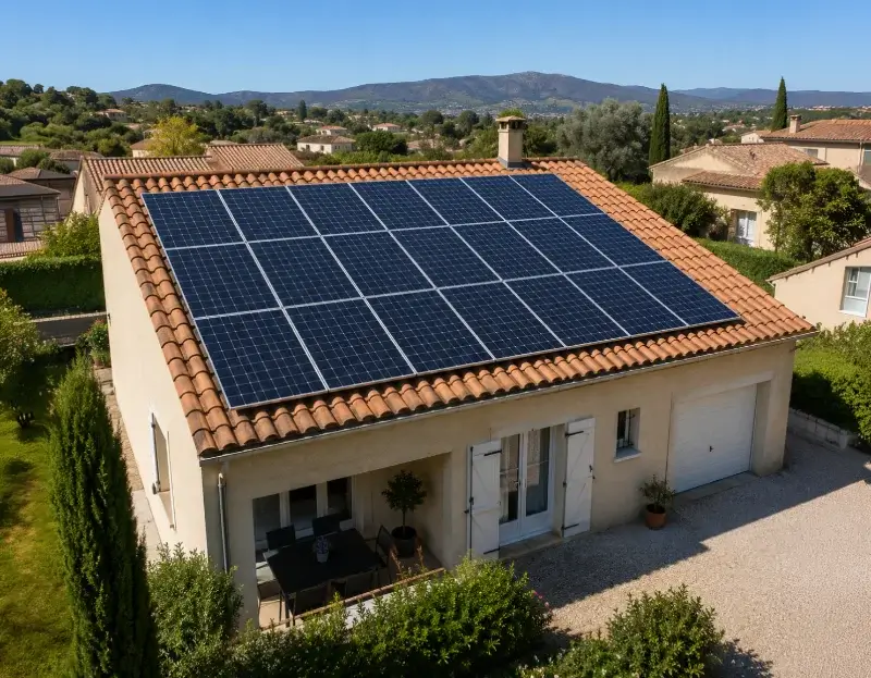 Prime à l'autoconsommation panneaux solaires Aiguefonde — aide financière de l'État